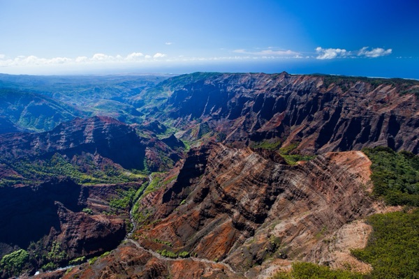 Waimea Canyon from a rim viewpoint