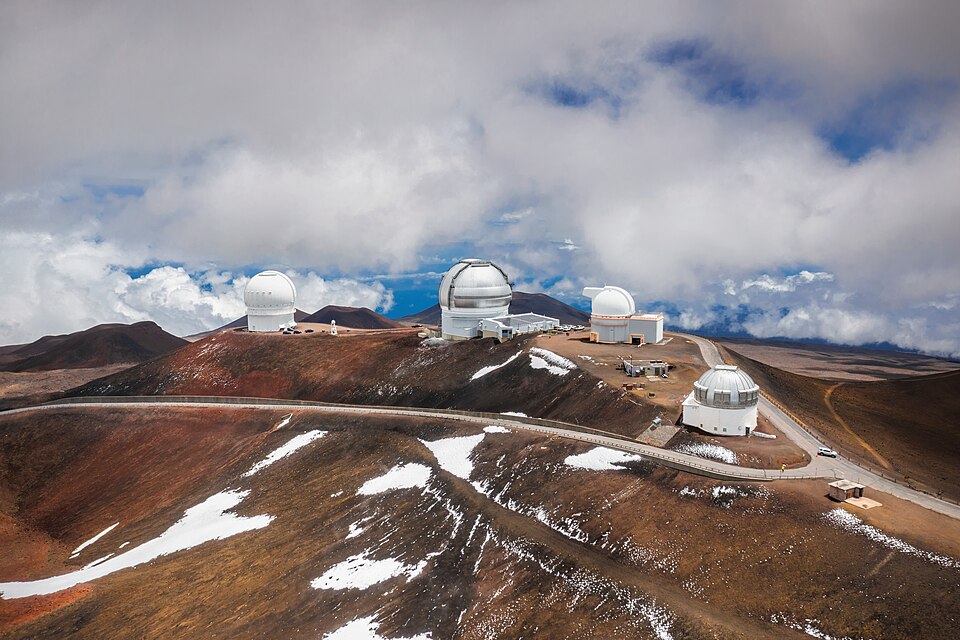 Gemini North telescope on Maunakea